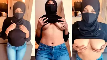 Bokep Indo Hijab Lis Pamer Toket Mumbul Jilbab Hitam