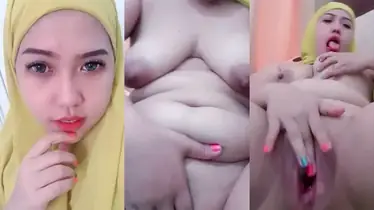 Bokep Jilbab Kuning Pamer Area Sensitif