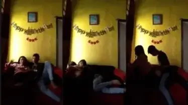 Hadiah Ulang Tahun Cowok Dientot Gila Sama Cewek Nakal